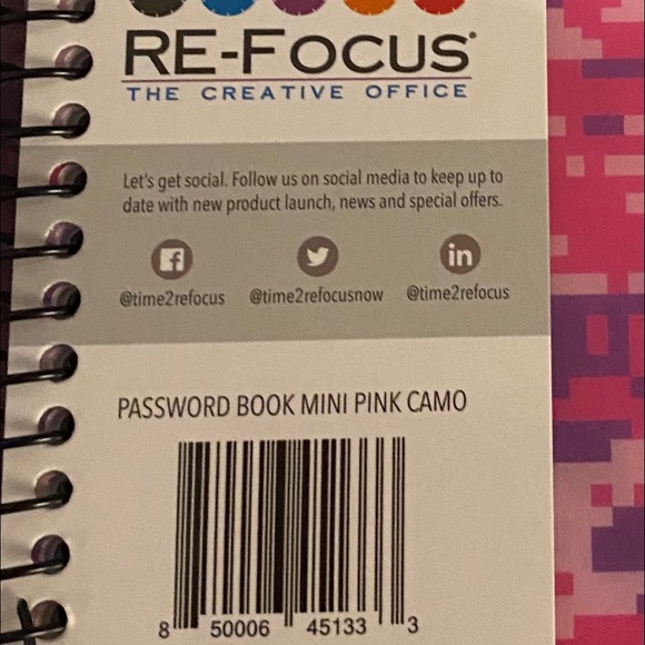 As seen on Good Morning America! 4.9 rating Camo Password Books Pink or Green! - Picture 11 of 11